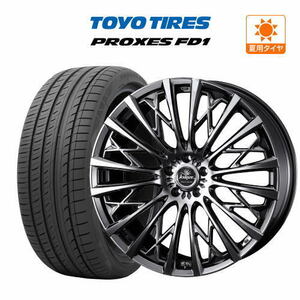 アルファード40系 20インチ ホイール 8.5J ウェッズ クレンツェ シュリット 855EVO (5-120) TOYO プロクセス FD1 245/45R20