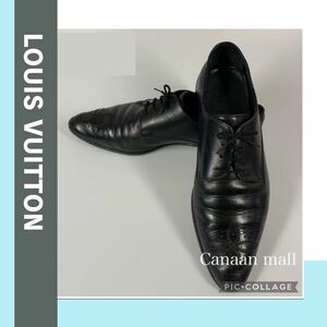 【Louis Vuitton】訳あり：ビジネスシューズ　ストレートチップ 革靴 