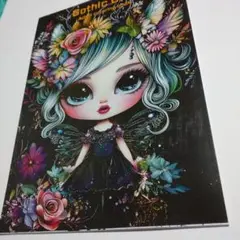 大人の塗り絵★GOTHIC Girlsl