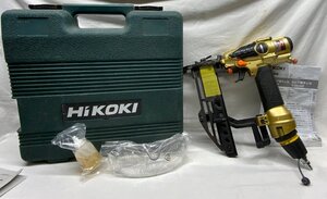 HiKOKI ハイコーキ 高圧タッカ N 5004HMF 50mm 専用ケース付き 動作未確認 ゴールド ブラック