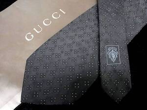 ♪:.*:1679【美品】グッチ【GUCCI】 総ＧＧロゴ柄 ネクタイ