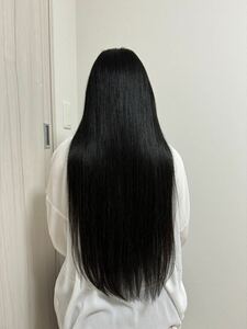 髪の毛 ヘアドネーション 髪束 黒色