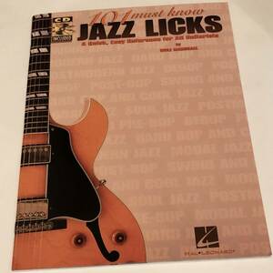 101 Must-Know Jazz Licks　Wolf Marshall　ジャズギター教則本/楽譜/洋書/CD付き