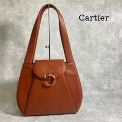 【希少】Cartier パンテール ハンドバッグ パンサー レザー ゴールド金具