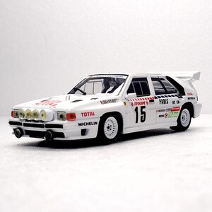 1/43 ixo シトロエン BX 4TC #15 モンテカルロ 1986 昭和の名車 旧車 ラリー Rally WRC CITROEN モンテ・カルロ フランス車 1円〜 121614