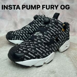 ★限定モデル ベクターロゴ★ Reebok INSTAPUMP FURY OG リーボック インスタポンプフューリー ロゴ総柄