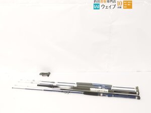 ダイワ HZ インターライン 海峡 30-390、50-420、アドバイザー パワーメッシュ 海峡 80-390 等 計4本 中古