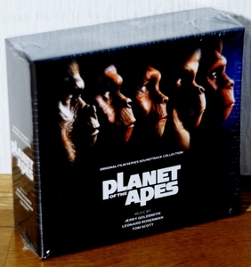 未開封 5CD-BOX♪猿の惑星 PLANET OF THE APES/ORIGINAL FILM SERIES SOUNDTRACK COLLECTION★ジェリー・ゴールドスミス,他