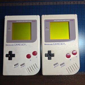 任天堂 Nintendo ニンテンドー 初代ゲームボーイ GAMEBOY DMG-01　ジャンク品2台 