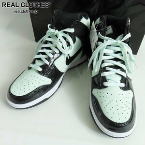 【未使用】NIKE/ナイキ DUNK HIGH Barely Green ダンクハイ ベアリー グリーン DD1398-300/25.5 /080