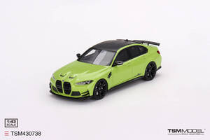 ★1/43 BMW ACシュニッツァー M3 コンペティション G80 サンパウロイエロー TSM430738 トゥルースケール