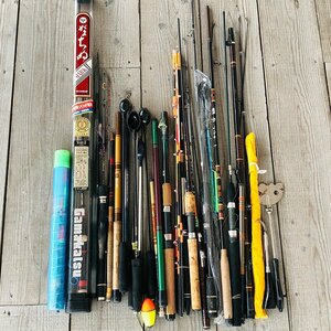 【1円～ ROD3/GAMAKATSU】釣り竿セット DAIWA gamakatsu OLYMPIC YO-ZURI etc Fishing Rod | 磯竿 投げ竿 ルアー竿 がまかつ ダイワなど