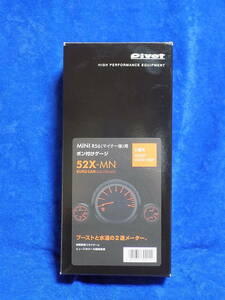 ミニクーパー　R56（後期）　ポン付けブースト計＆水温計