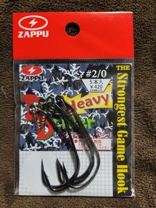 ★ZAPPU★Pile Driver Heavy SIZE 2/0 ザップ パイルドライバー ヘビー 新品未開封品 コークスクリューワームキーパー 秦 拓馬