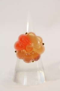 Q-pot. / ACC Juicy Cherry Jelly Ring 赤 I-24-05-27-012-QP-AC-HD-ZI