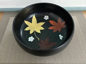 象彦 漆器 茶道具 金彩 菓子器 雲錦 菓子鉢 茶道 紅葉 桜