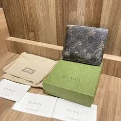 GUCCI グッチ GGスプリーム 小物 財布 二つ折り財布 メンズ おしゃれ