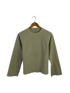 AURALEE◆SUPER MILLED SWEAT CUT-OFF P/スウェット/1/コットン/IVO/無地/A9AP05SM