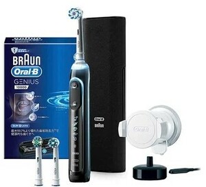 【新品・未開封】Braun ブラウン Oral-B 電動歯ブラシ ジーニアス10000 D7015366XCMBK ブラック