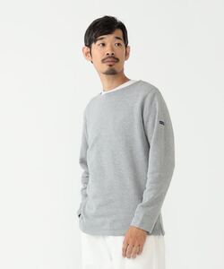 BEAMS PLUS【別注】LOOPWHEELER / Sweat Boat Neck L グレー