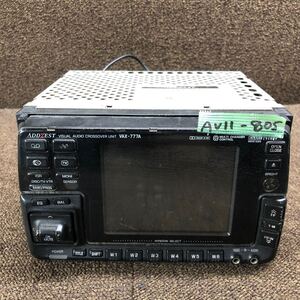 AV11-805 激安 カーステレオ ADDZEST VAX-777A QZ-9000A カセットデッキ FM/AM プレーヤー オーディオ 通電未確認 ジャンク