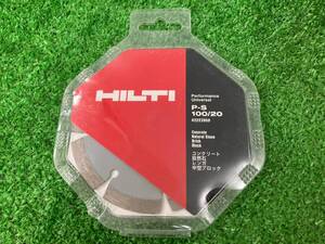 【未使用品】HILTI(ヒルティ) カッティングディスク P-S 100/20　ITEFT65IYD31