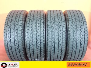 スタッドレス●225/65R17 B.S BLIZZAK DM-V3【2019年製 8.5～9.5mmヤマ】/ 中古★4本 (T-7177A)送料無料/沖縄別途　