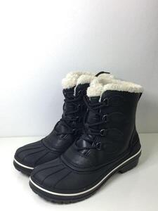 超美品 クロックス crocs 防寒 防水 軽量 防滑 スノーブーツ ボア レディース 203430 001 ALLCAST 2.0 BOOT W BLACK 黒 US7 23cm