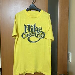 激レア『NIKE』70s VINTAGE「country」ロゴT-SH ナイキ ヴィンテージ ビンテージ 古着 アメカジ