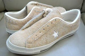 新品未使用 CONVERSE コンバース ONE STAR J SUEDE ワンスター 日本製 MADE in JAPAN スエード ベージュ US7.5 26センチ 23,100円