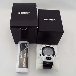 T1629■CASIO(カシオ)G-SHOCK ジーショック GWX-8900B G-LIDE ソーラー マルチバンド6 白×黒