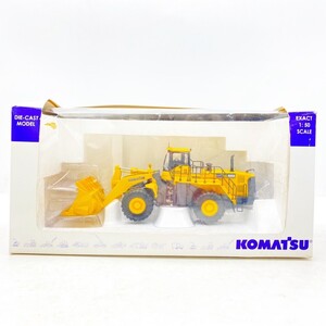 コマツ/KOMATSU ホイールローダー ミニチュア ミニカー WA600-8 1/50 【DK2044】