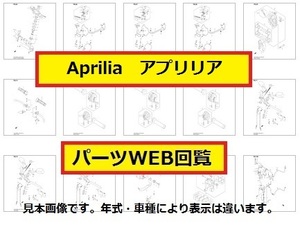 2004アプリリアRS 125 Tuonoパーツリスト.パーツカタログ(WEB版)