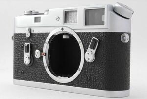 [CLA/A- Mint] Leica M4 Chrome 35mm Rangefinder Film Camera Body From JAPAN 8825