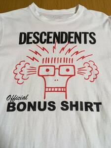 descendents ディセンデンツ bundle購入で付いていたボーナスTシャツ 当時物