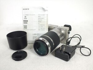 ★ 1円スタート ★ SONY ソニー ILCE-6000 ミラーレス一眼 E 4.5-6.3/55-210 中古 現状品 241201E6215