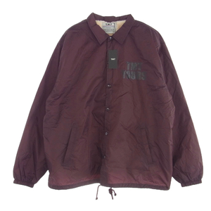 TMT ティーエムティー T JK-S22SP03 BOA COACH JACKET BIG 3 ボア コーチ ジャケット バックプリント 【新古品】【未使用】【中古】