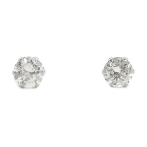 ジュエリー ダイヤモンド ピアス ブランドオフ JEWELRY Pt900プラチナ ピアス PT900 中古 レディース