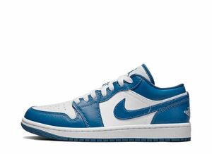 Nike WMNS Air Jordan 1 Low "Marina Blue" 23cm DC0774-114