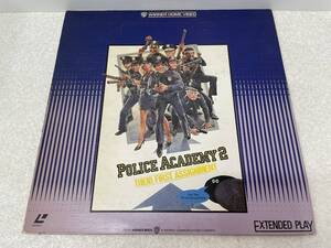 【J-5-68】　　POLICE ACADEMY2 THEIR FIRST ASSIGNMENT レーザーディスク