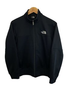 THE NORTH FACE◆JERSEY JACKET_ジャージジャケット/M/ポリエステル/BLK/無地