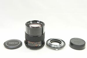 【適格請求書発行】良品 TAMRON タムロン 135mm F2.8 CT-135 アダプトール Nikon Fマウント付 MF フルサイズ【アルプスカメラ】240805j