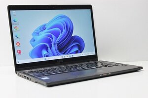 1円スタート ノートパソコン 2in1PC Windows11 WPS office搭載 富士通 LIFEBOOK U939X/A 第8世代 Core i5 SSD256GB メモリ8GB タブレットPC