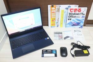 延長保証♪　ハイスペック 新品 SSD1TB office 2021 ★美品★ NEC N1573 N1573/E PC-N1573EAL i7 1165G7 16GB Windows11♪♪