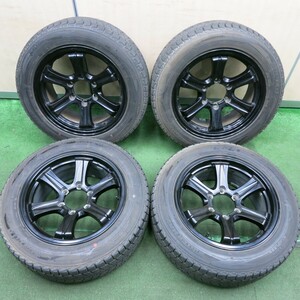 *送料無料* バリ溝！8.5分★KEELER 215/60R17 スタッドレス ダンロップ ウインターマックス SJ8 キーラー PCD139.7/6H★4053004HAス