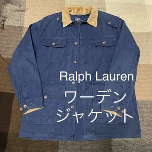 vintage 80s 90s Ralph Lauren Warden Jacketラルフローレン ワーデンジャケット 筆記体 60s 70s L.L.Bean エルエルビーン