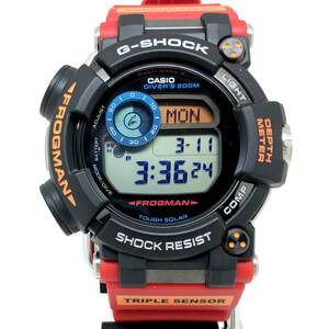 美品 G-SHOCK ジーショック 腕時計 GWF-D1000ARR-1JR FROGMAN フロッグマン 南極調査ROV コラボ 電波ソーラー 【ITCJPHNEJV5O】