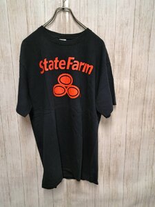 【Lsize】アメカジＴシャツ　State Farm Lサイズ