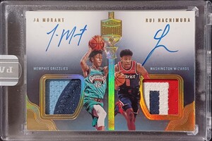 【1/1】2019-20 Panini Eminence Basketball Ja Morant Rui Hachimura RC Auto NBA 八村塁 ルーキー サイン 未開封 RPA Grizzlies Wizards