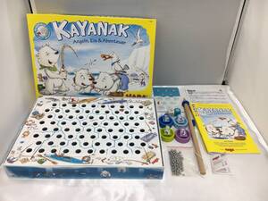 HABA KAYANAK Angeln,Eis＆Abenteuer ボードゲーム 中古